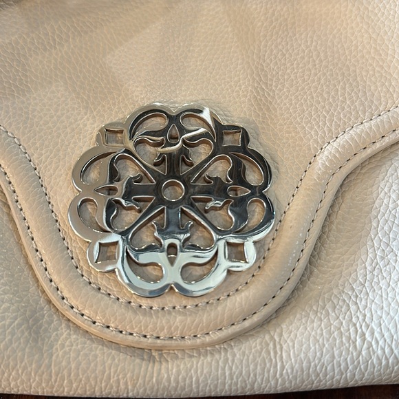 Stunning Cream Brighton Leather Purse